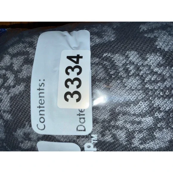 Silvia Novelli Noba Grey Black Damask Merino Wool Blend Cardigan Made in Italy M - Picture 8 of 8